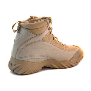 Beige Military Ankle Boot